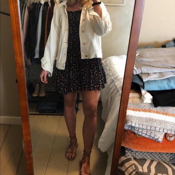 Floral print off the shoulder dress - Picture 4 of 4